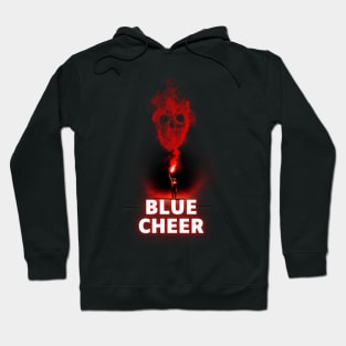 blue cher red smoke Hoodie